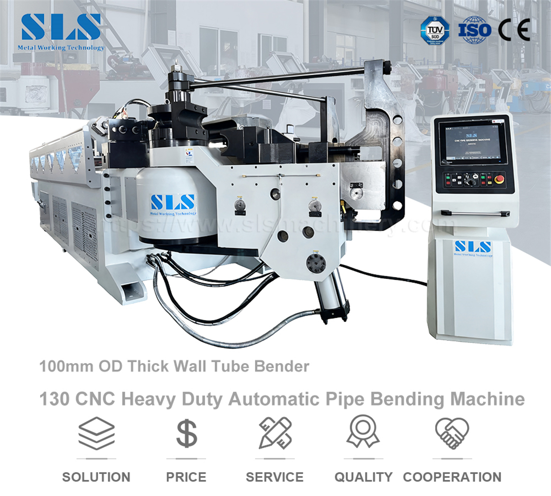 X-130CNC. 007.Heavy‑Duty 3A‑1S Large Tube Bender X-130CNC. 007.Cintreuse de gros tubes robuste 3A-1S