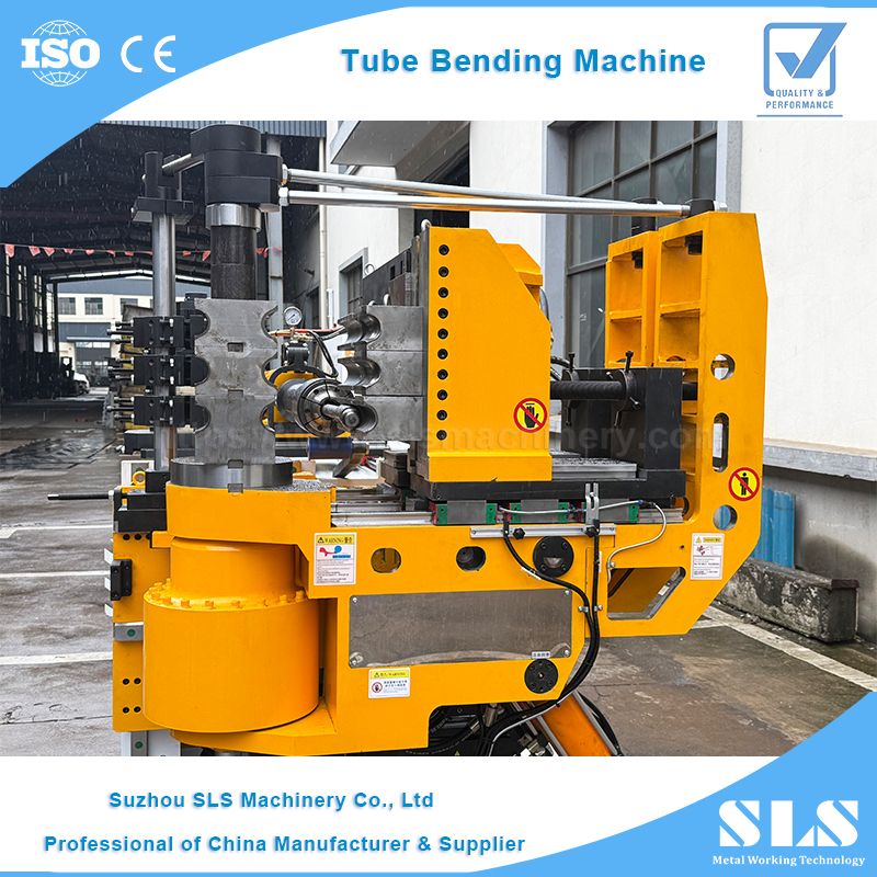 Machine de flexion automatique des tuyaux économiques | CNC Tube Bender - 76 modle 5 axe à 3 couches meurt avec puste push