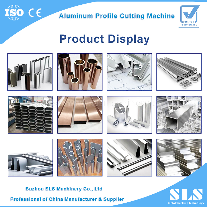 SLS Machine de scie de coupe de coupe en aluminium efficace pour tubes de profil en aluminium en cuivre (type MC-455CNC)