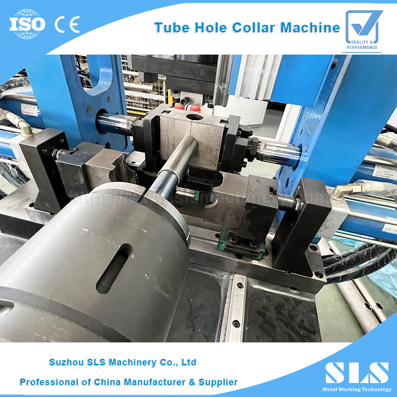 Type BP-50 Type automatique du collier de trous de tube à tube | CNC Machine de poinçonnage en acier inoxydable pour le processus de formation de branche tubulaire