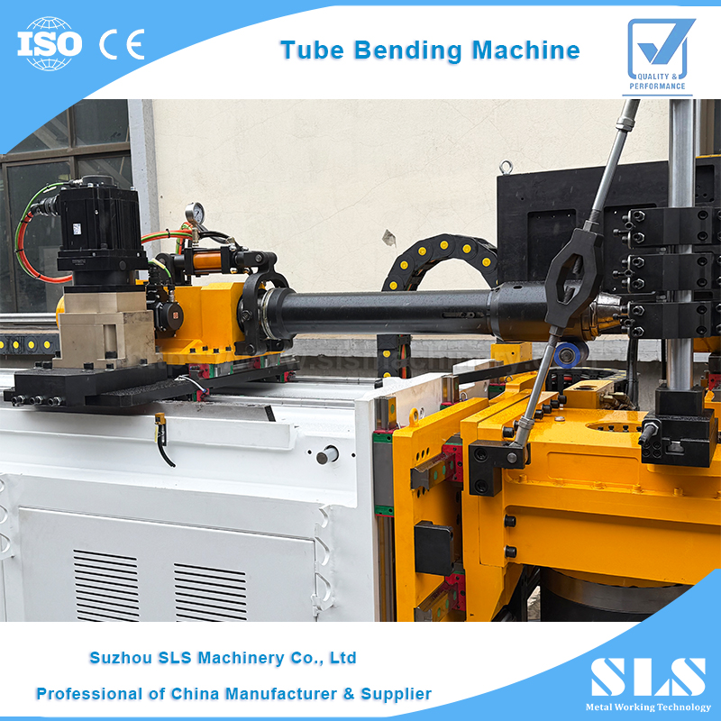 Machine de flexion automatique des tuyaux économiques | CNC Tube Bender - 76 modle 5 axe à 3 couches meurt avec puste push