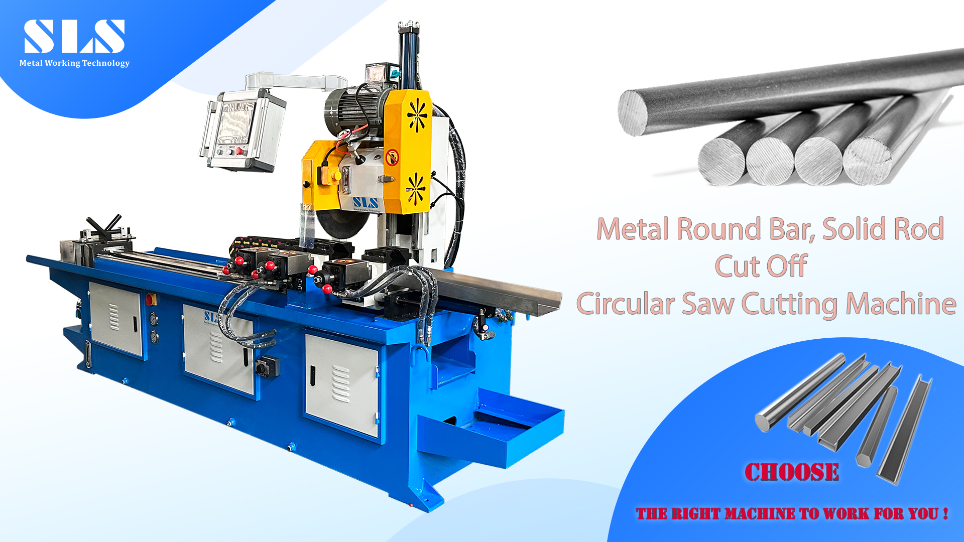 MC-425CNC | Scie circulaire automatique, coupe de tige métallique, machine à découper à barre ronde en acier
