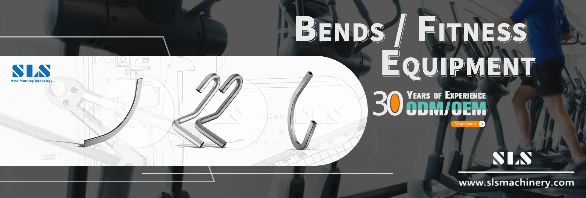 配图 .01. Application de machines de flexion de tube CNC de précision dans la fabrication d'équipements de fitness