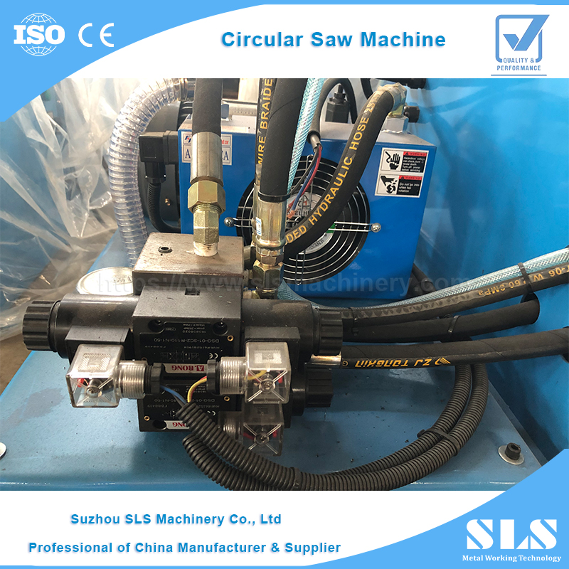 MC-425y Type de tubes en acier rond en métal hydraulique Coupette Circular Cold Saw Cutter Machine