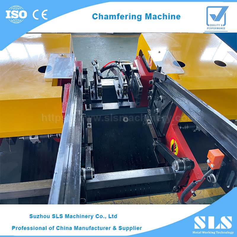 Machine de chanfreinage à double tête de SLS | Solutions automatiques pour le lissage du déburoir de tube / barres et tuyaux de tige solide Fonctionment