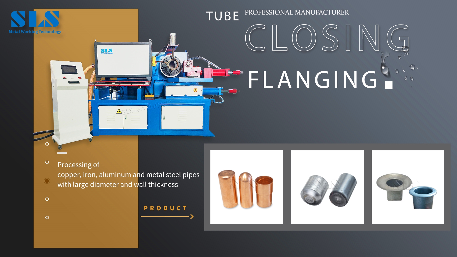 ACTEUR, TUBE CUPLE FLANCHE ET MACHINE DE CLOSE | Pipes d'épaisseur de paroi scellant | Cylindre Cylindre