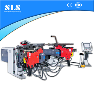 Machine de flexion serpentine de la chaudière | Deux têtes - Bende de tube CNC à double tête gauche et droite (DH-76CNC-3A-2S-LR)