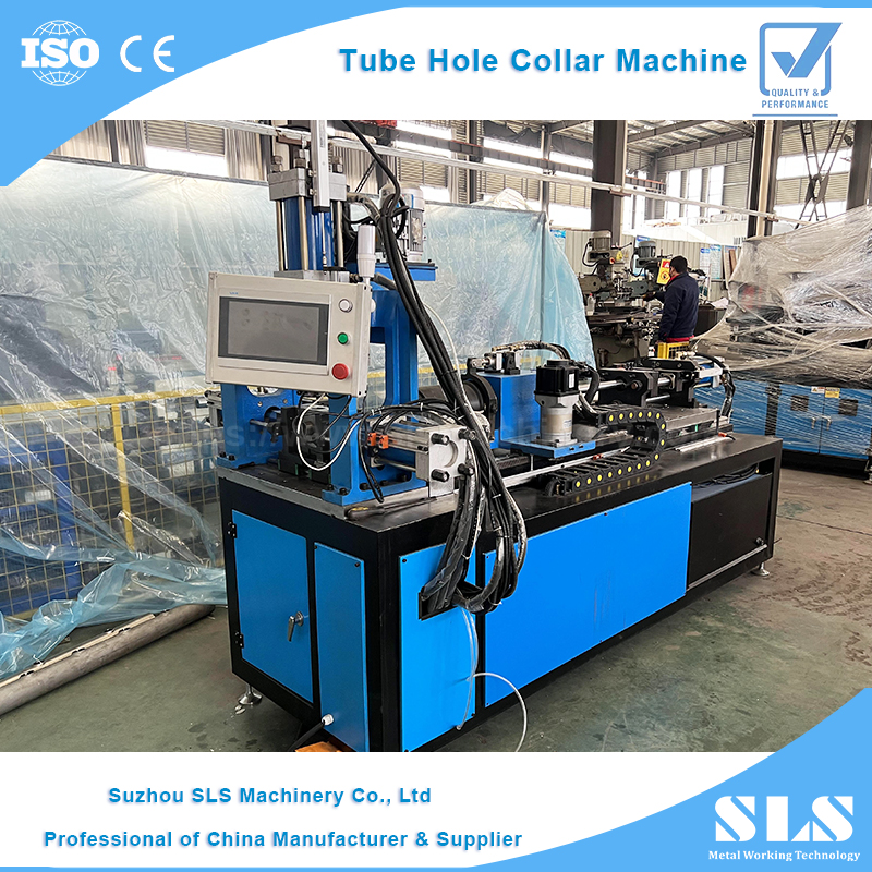 Type BP-50 Type automatique du collier de trous de tube à tube | CNC Machine de poinçonnage en acier inoxydable pour le processus de formation de branche tubulaire