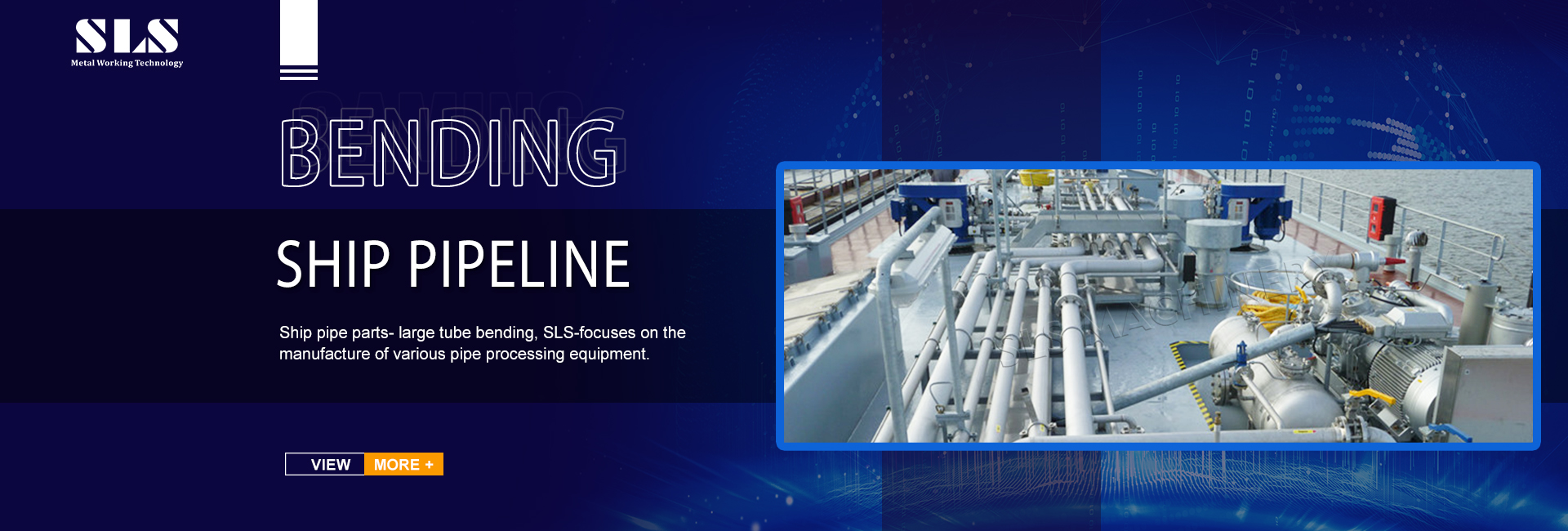 配图 .02. Applications des machines de pliage de tuyaux lourdes dans l'industrie de la construction navale