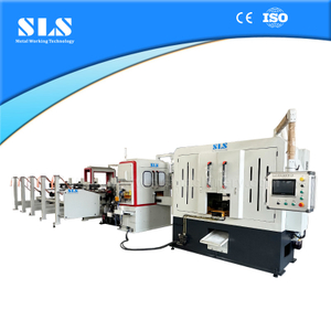 SLS Efficiency Precision CNC Automatic Type Cuting and Chamfering Machine | La ligne de production complète des solutions de coupure de tube