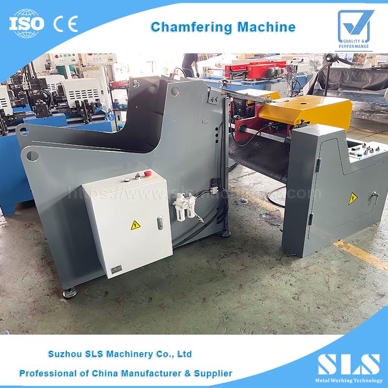 Machine de chanfreinage à double tête de SLS | Solutions automatiques pour le lissage du déburoir de tube / barres et tuyaux de tige solide Fonctionment