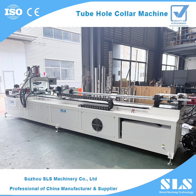BP-130 Type automatique CNC Tube en acier collier trou poinçonnage et perceuse pour CDU liquide refroidissement tuyau branche collecteurs en-tête