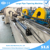 TP-160NC énorme machine de formage de cônes de grands tubes | Embout conique de sertissage d'extrémité de tuyau métallique pour la fabrication de pieux vissés au sol