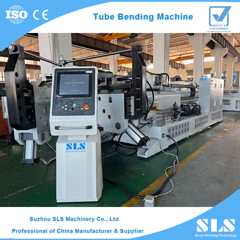 Machine à cintrer les grands tubes CNC de type 130 | Cintreuse de tuyaux automatique robuste 3A‑1S | Courbure OD100 mm, paroi de tube de 6,2 mm d'épaisseur