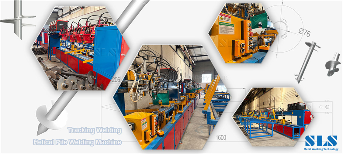 Machine &agrave; souder les pieux h&eacute;lico&iuml;daux. X-YH-300CNC.008