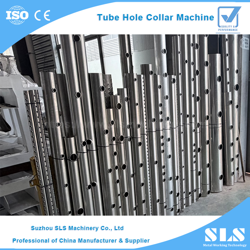 BP-130 Type automatique CNC Tube en acier collier trou poinçonnage et perceuse pour CDU liquide refroidissement tuyau branche collecteurs en-tête