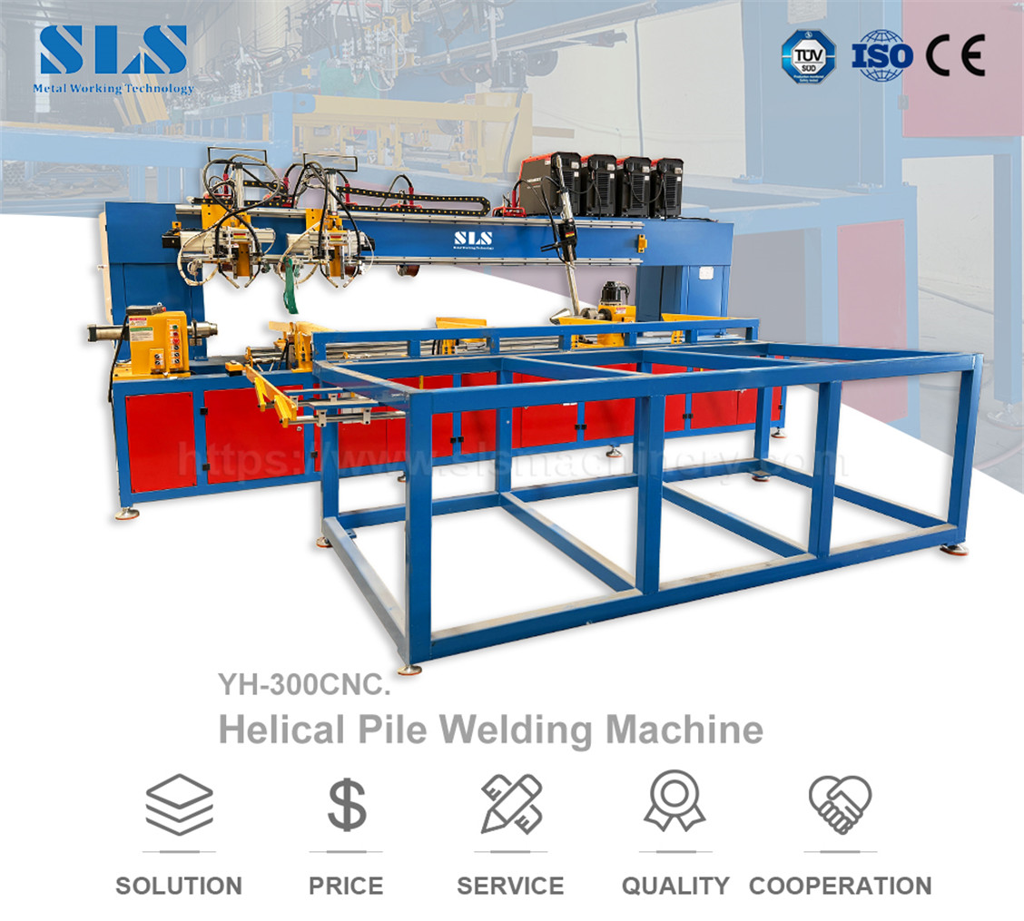 Machine &agrave; souder les pieux h&eacute;lico&iuml;daux. X-YH-300CNC.007