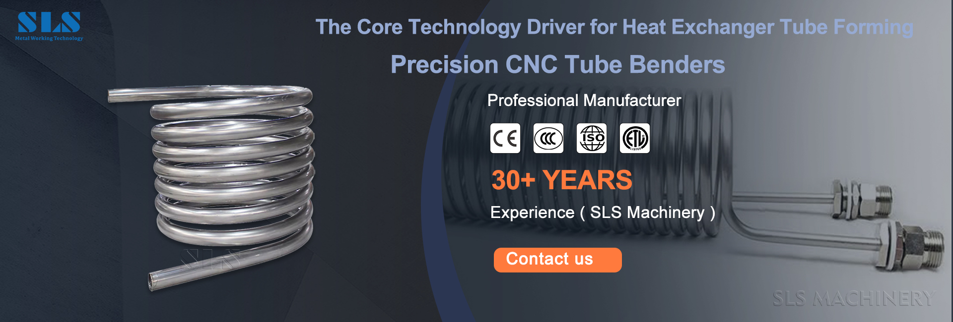 02. Cintreuses de tubes CNC de pr&eacute;cision, le moteur technologique de base pour le formage de tubes d'&eacute;changeurs de chaleur