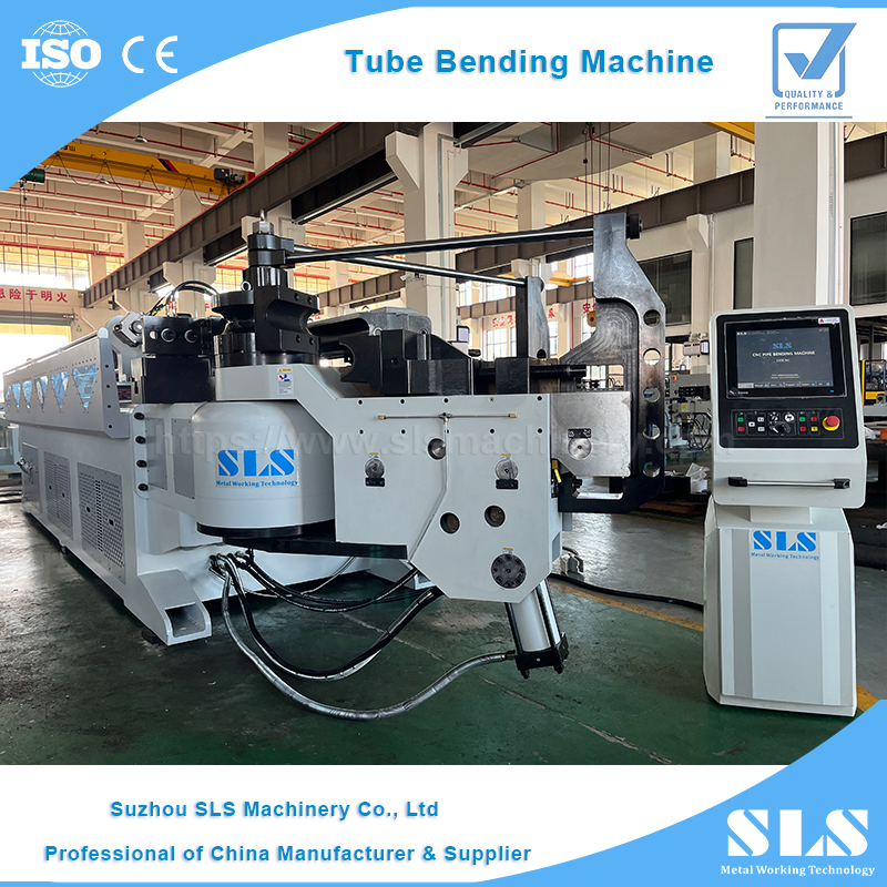 Machine à cintrer les grands tubes CNC de type 130 | Cintreuse de tuyaux automatique robuste 3A‑1S | Courbure OD100 mm, paroi de tube de 6,2 mm d'épaisseur