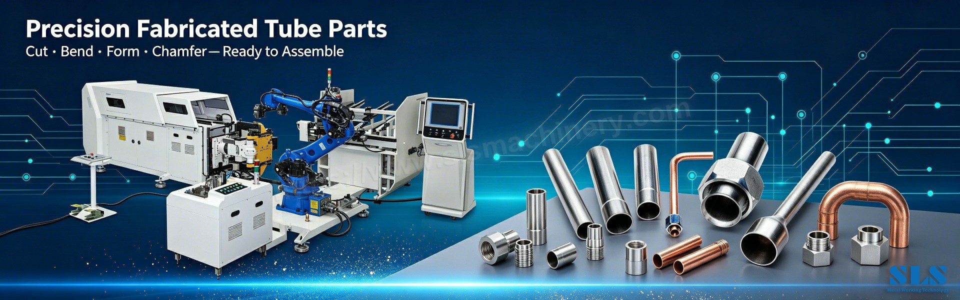 02. Fabrication de tubes : d&eacute;coupe, pliage, chanfreinage et formage d
